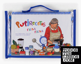 Pack libro de recetas de Pupi con delantal de regalo