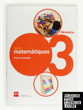 Quadern de matemàtiques. 3 Primària, 1 Trimestre. Connecta 2.0