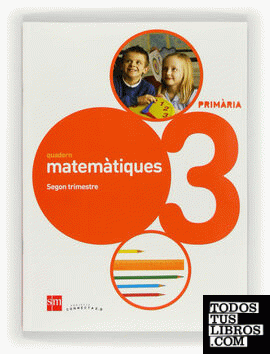 Quadern de matemàtiques. 3 Primària, 2 Trimestre. Connecta 2.0