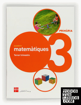 Quadern de matemàtiques. 3 Primària, 3 Trimestre. Connecta 2.0