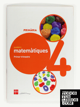 Quadern de matemàtiques. 4 Primària, 1 Trimestre. Connecta 2.0