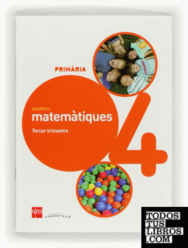 Quadern de matemàtiques. 4 Primària, 3 Trimestre. Connecta 2.0