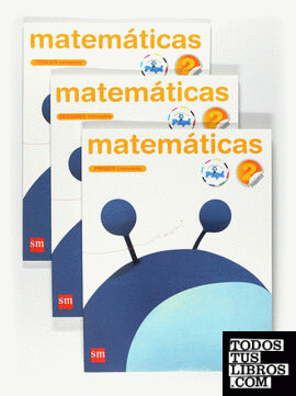 Tablet: Matemáticas. 2 Primaria. ConEC;E100ta con Pupi. Trimestres