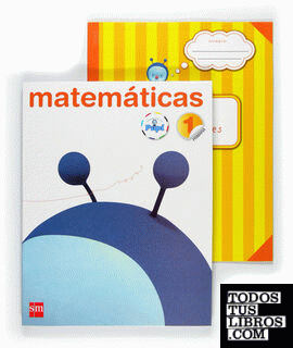 Tablet: Matemáticas. 1 Primaria. ConEC;E100ta con Pupi