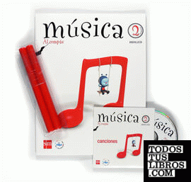 Tablet: Música, Al Compás. 2 Primaria. ConEC;E100ta con Pupi. Andalucía