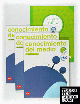 Tablet: Conocimiento del medio. 2 Primaria. ConEC;E100ta con Pupi. Asturias. Trimestres
