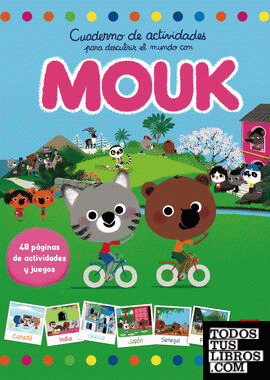 Cuaderno de actividades para descubrir el mundo con Mouk