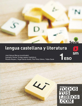 SD Alumno. Lengua castellana y literatura. 1 ESO. Savia