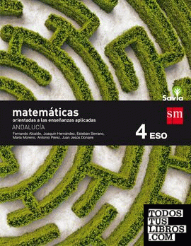 Matemáticas orientadas a las ciencias aplicadas. 4 ESO. Savia. Andalucía