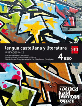 Lengua castellana y literatura. 4 ESO. Savia. Trimestres
