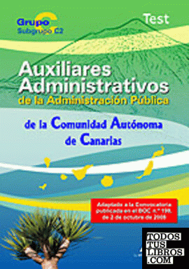 Cuerpo auxiliar de la administración pública de la comunidad autónoma de canaria