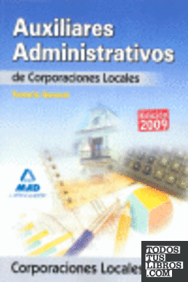 Auxiliares Administrativos, Corporaciones Locales. Temario general