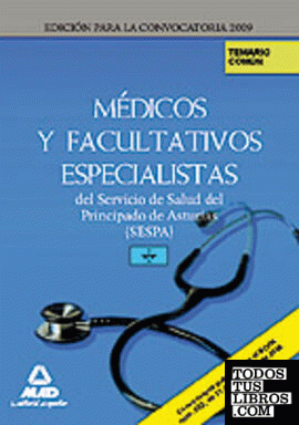 Médicos y facultativos especialistas del servicio de salud del principado de ast