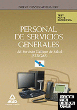 Personal de servicios generales del servicio gallego de salud (sergas). Test par
