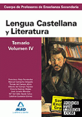 Cuerpo de profesores de enseñanza secundaria. Lengua castellana y literatura. Te