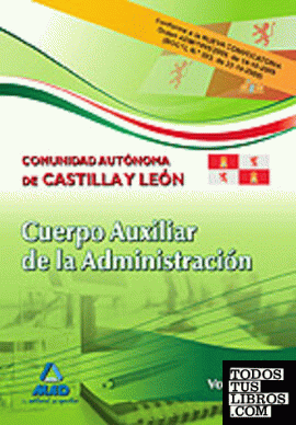 Cuerpo auxiliar de la administración de la comunidad autónoma de castilla y león