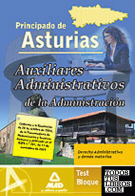 Auxiliares administrativo de la administración del principado de asturias.Test b