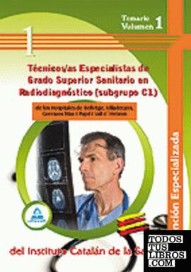 Técnicos/as especialistas de grado superior sanitario en  radiodiagnóstico (subg