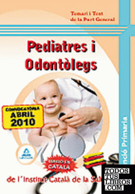Pediatres i odontòlegs d´atenció primària del l´institut català de la salut. Tem