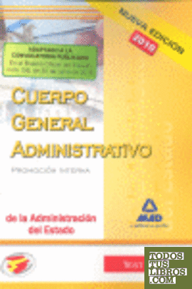 Cuerpo administrativo de la administración del estado (promoción interna). Temar