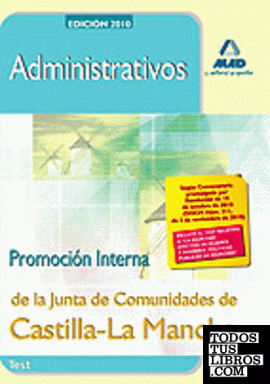 Administrativos de la junta de comunidades de castilla-la mancha (promoción inte