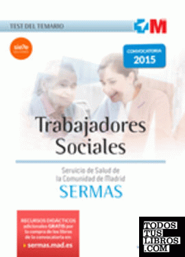 Trabajadores Sociales del Servicio Madrileño de Salud. Test