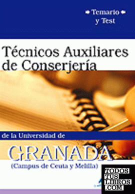 Técnicos auxiliares de conserjería de la universidad de granada (campus de ceuta