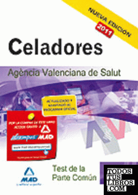 Celadores de la agencia valenciana de salud. Test de la parte común