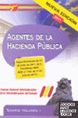 Agentes de la Hacienda Pública, Cuerpo General Administrativo, Administración del Estado. Temario
