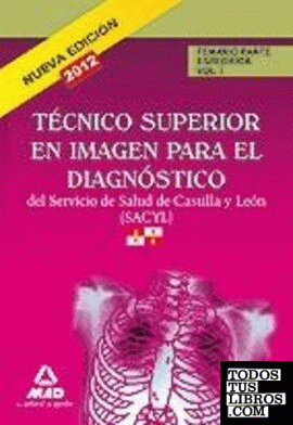 Técnicos Superior en Imagen para el Diagnóstico, Servicio de Salud de Castilla y León (Sacyl). Temario