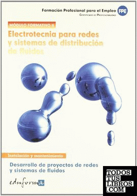 Electrotecnia para redes y sistemas de distribución de fluidos
