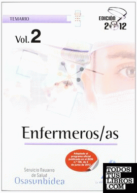 Enfermeros/as del Servicio Navarro de Salud-Osasunbidea. Temario volumen II
