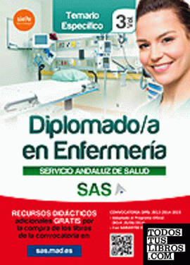 Diplomado en Enfermería del Servicio Andaluz de Salud. Temario específico vol 3