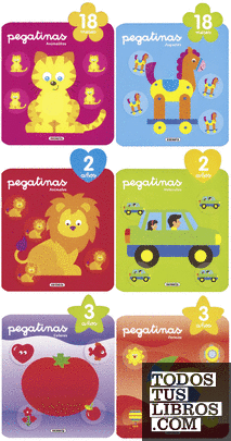 Crece con pegatinas (6 títulos) Crece con pegatinas (6 títulos)