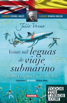 Veinte mil leguas de viaje submarino (español/inglés)