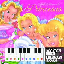 Libro piano de princesas