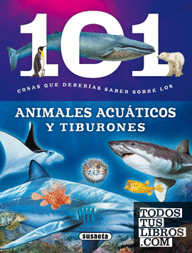 Animales acuáticos y tiburones
