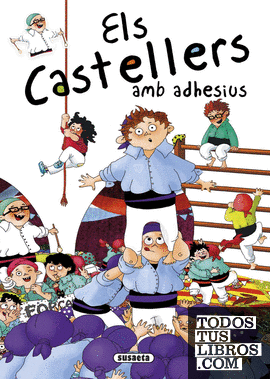 Els castellers amb adhesius