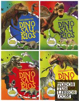 Actividades con dinosaurios (4 títulos)