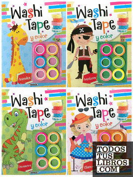 Washi tape (4 títulos)