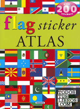 Flag sticker atlas