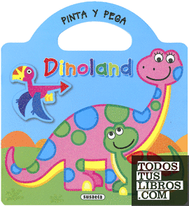 Pinta y pega - Dinoland 1