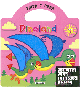 Pinta y pega - Dinoland 2