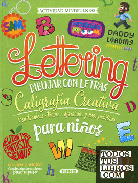 Lettering para niños. Dibujar con letras