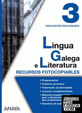 Lingua Galega e Literatura 3. Material para o profesorado.