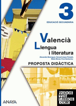 Valencià: Llengua i literatura 3. Material per al professorat.
