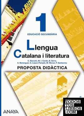 Llengua Catalana i literatura 1. Proposta Didàctica.
