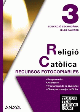 Religió Catòlica 3. Material per al professorat.