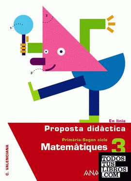 En Línia, matemàtiques, 3 Educació Primària (Valencia). Recursos didàctics del professor i material per al professorat