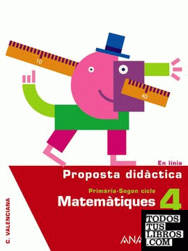 En Línia, matemàtiques, 4 Educació Primària (Valencia). Recursos didàctics del professor i material per al professorat